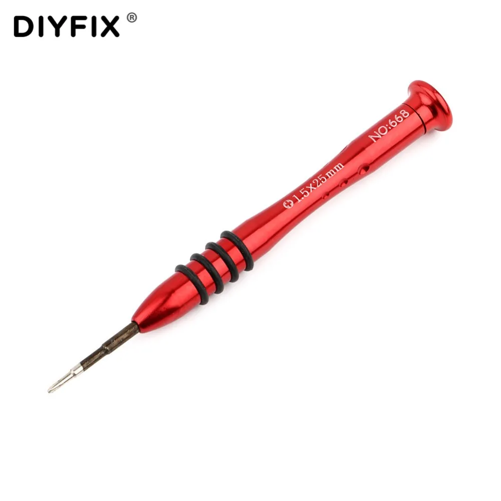DIYFIX 1.5 مللي متر فيليبس الدقة مفك لسامسونج xiaomi هواوي 1.5 مللي متر عبر رئيس العالمي الهاتف إصلاح DIY أدوات
