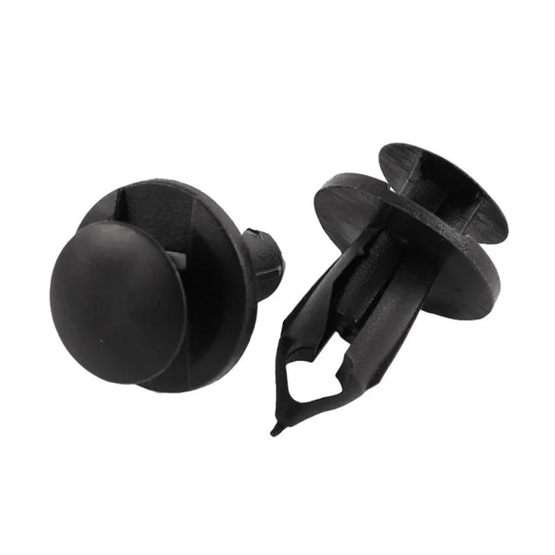 مشبك تثبيت برشام بلاستيكي للسيارة ، ممتص الصدمات ، لتويوتا برادو ، مناسب لسيارات BMW ، 8 مللي متر ، 50 قطعة