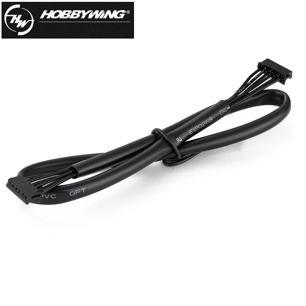 Hobbywing 80mm/120mm/200mm/300mm/400mm Sensor Harness Cable Hall Sensor Cable For Xerun Series Sensored BL Motor Toys