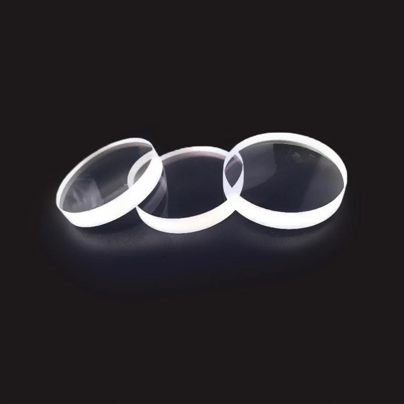 Weimeng laser focusing lens 10 pcs / bag 30*5.1mm F=100 JGS1 QUARTZ 1064nm AR Plano-convex shape for Laser Engraving Machine