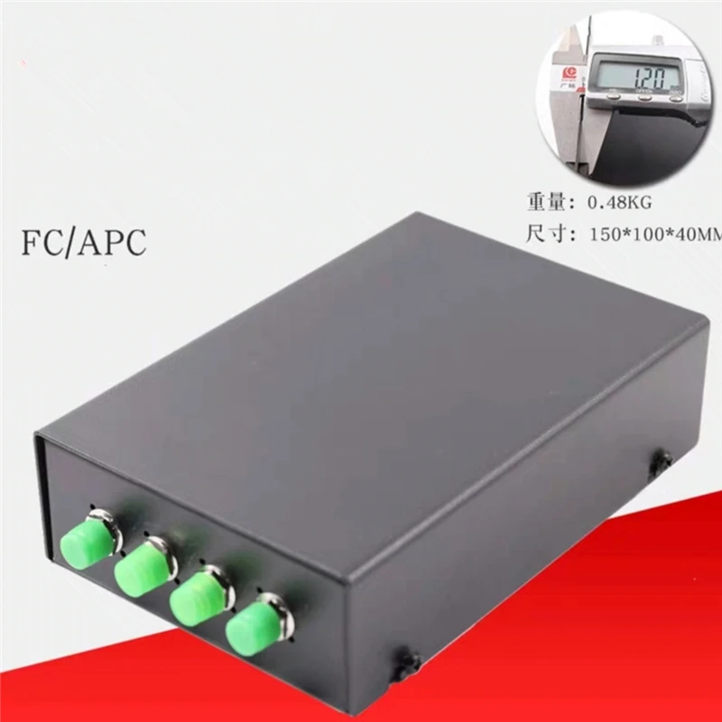 Патч-панель ftth, 4 ядра, FC UPC APC SM ММ, включает волоконно-оптический адаптер и 4-портовый терминал pigtail SC 62,5/125 50/125 1,0 мм, утолщенный