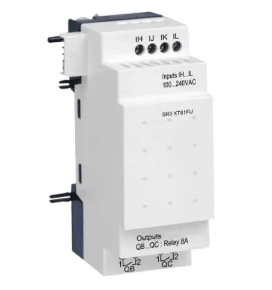 

SR3XT61FU discrete I/O extension module - 6 I O - 100..240 V AC - for Zelio Logic