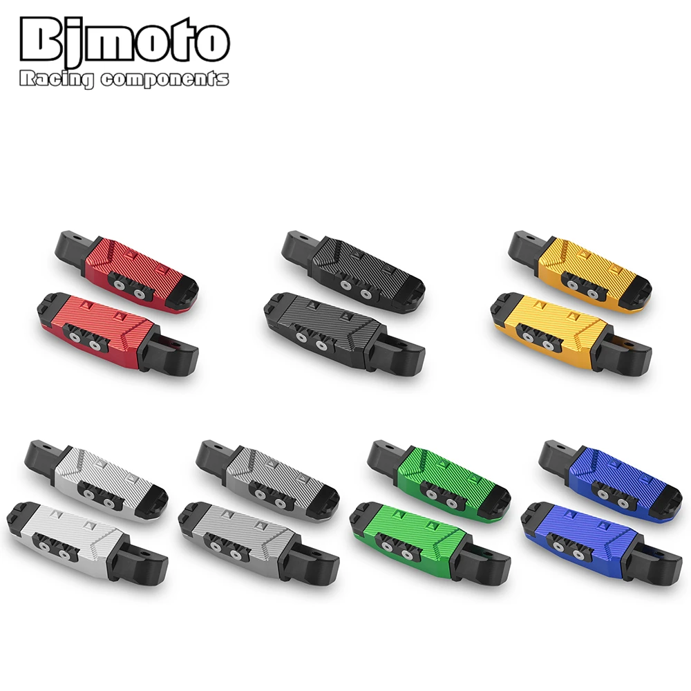 

BJ R1 R6 R1M R1S мотоцикл задний Пассажирские педали подножки для Yamaha YZF-R1 YZF-R6 пассажирский заднего подножки для езды на велосипеде