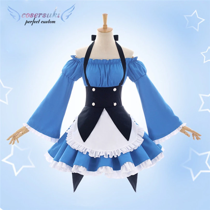 

Re:Life in a different world from zero Rem/Ram New dress maid cosplay Cosplay Carnaval Costume Halloween Christmas Costume