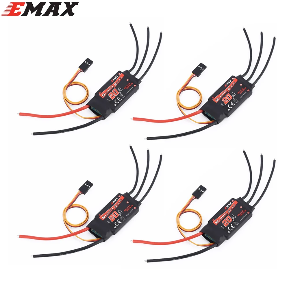 4pcs/lot Emax Simonk Series 12A 20A 30A ESC For Quadcopter QAV250 for F450 F500 F550 RC Multicopter Quadcopter Wholesale