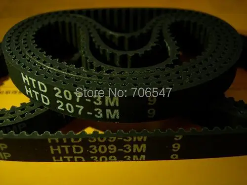 

Free Shipping STS 465-S3M-9 teeth 155 width 9mm length 465mm STS3M 465 S3M 9 Arc teeth Industrial Rubber timing belt 10pcs/lot