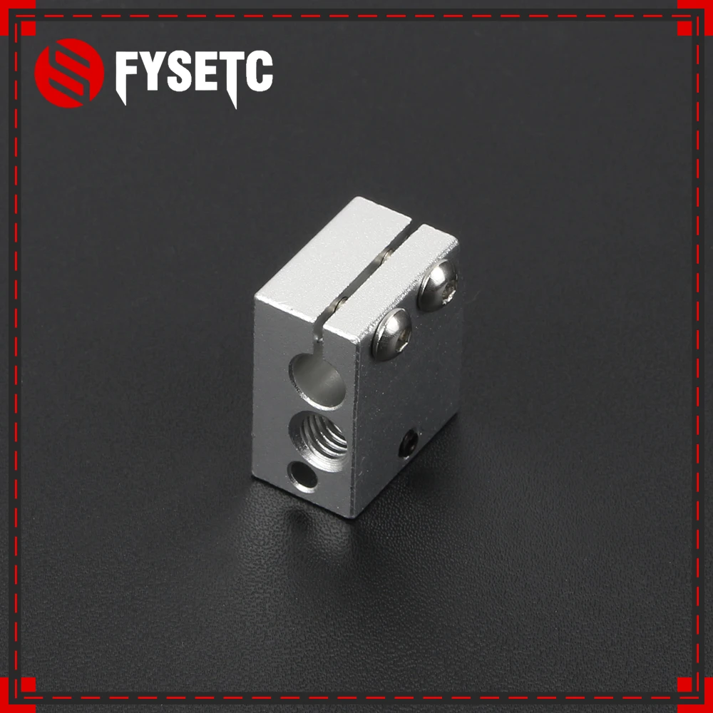 

Heater Block Hotend Volcano V2 For E3D Volcano Hotend Extruder Heating Block For PT100 Sensor/Thermistor 3D Printer Part