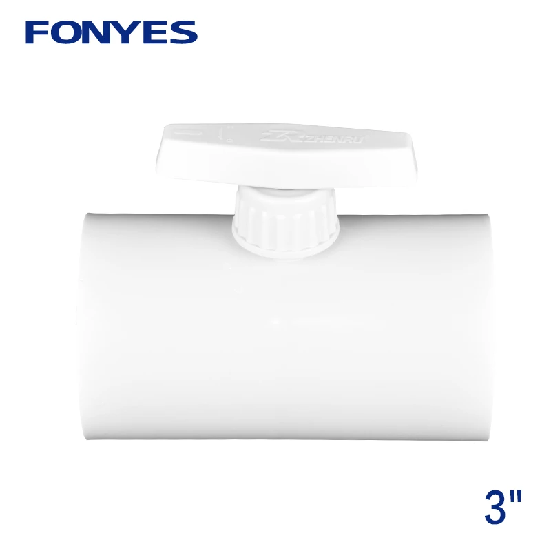 

HVAC 3 "пластмассовый воздушный клапан, демпфер скорости объема, ручной обратный клапан воздуховода для вентиляционной трубы 75 мм