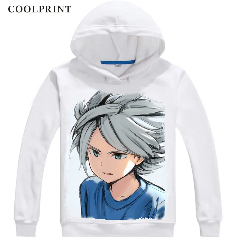 Coolprint Suzuno Fuusuke Mens Hoodies Inazuma Eleven Diamond Dust Men Sweatshirt Streetwear Anime Hoodie Printed Long Hooded