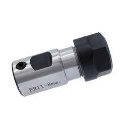 ER11 Chuck Spindle Motor Shaft Extension Rod, Pinça, Ferramentas Torno, Spindle Cutter, Holder, Inner, 5mm, 6mm, 8mm