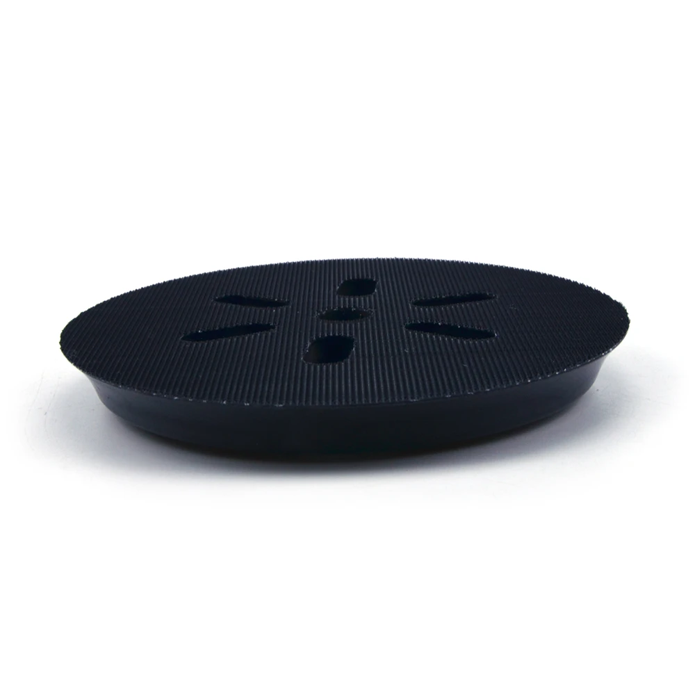 POLIWELL 6 inch 150mm 6 Holes Hook and Loop M8 Backing Pads Sanding Disc Back Plate for Electric Grinder Power Tools Accessories