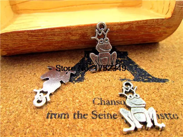 15pcs- Charms Antique Tibetan Silver Tone  pendants/charms 22x14mm