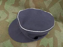 WW2 E.M.D German  .M44 Officer hat .  Twill Wool