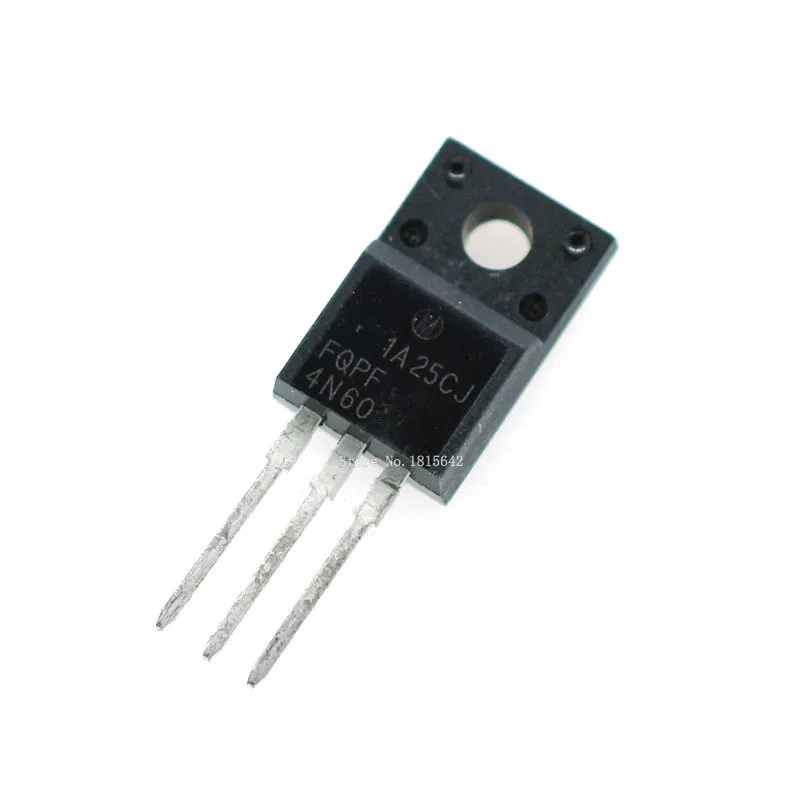 5PCS FQPF4N60 FQPF4N60C Triode 4N60 Field Effect Transistor TO-220 New