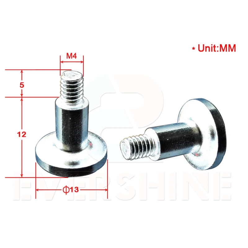 Цилиндр Магнитный для P4, P5, P6, P8, P10, 100 шт./лот, с резьбой, M4