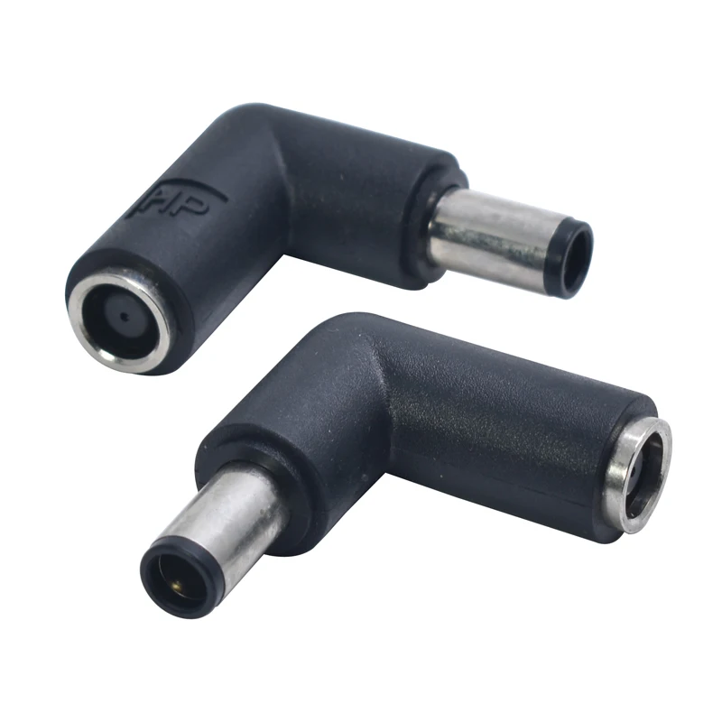1PCS 7.4 x 5.0 female to 7.4 x 5.0 mm male DC Power Connector Adapter Converter 7.4*5.0 to 7.4*5.0 mm For HP DELL Laptop