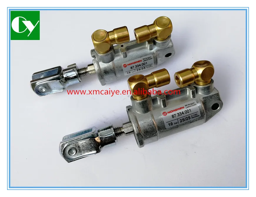 87.334.001 Cylinder D25 H25 SM102 Pneumatic Parts With Connector Joint