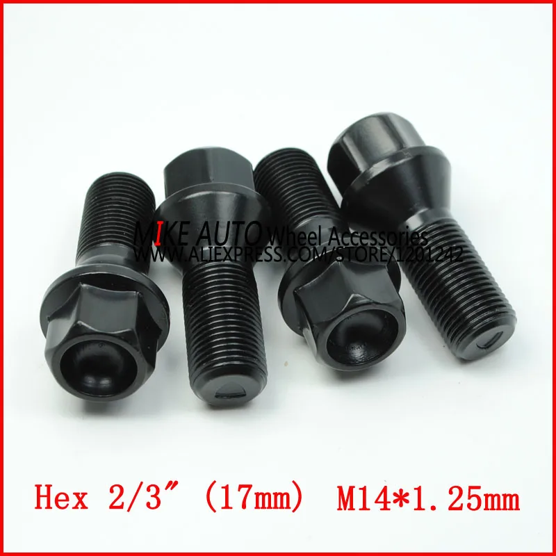 1Pcs Wheel Bolt M14X1.25X26 For Wheel Axle of BMW 5/6/7 Series X3 X5 X6 Mini F56 36136781151 Aftermarket Parts