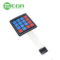 100pcs 16 Key 4 x 4 Membrane Switch Keypad 4x4 4*4 Matrix Array Matrix keyboard