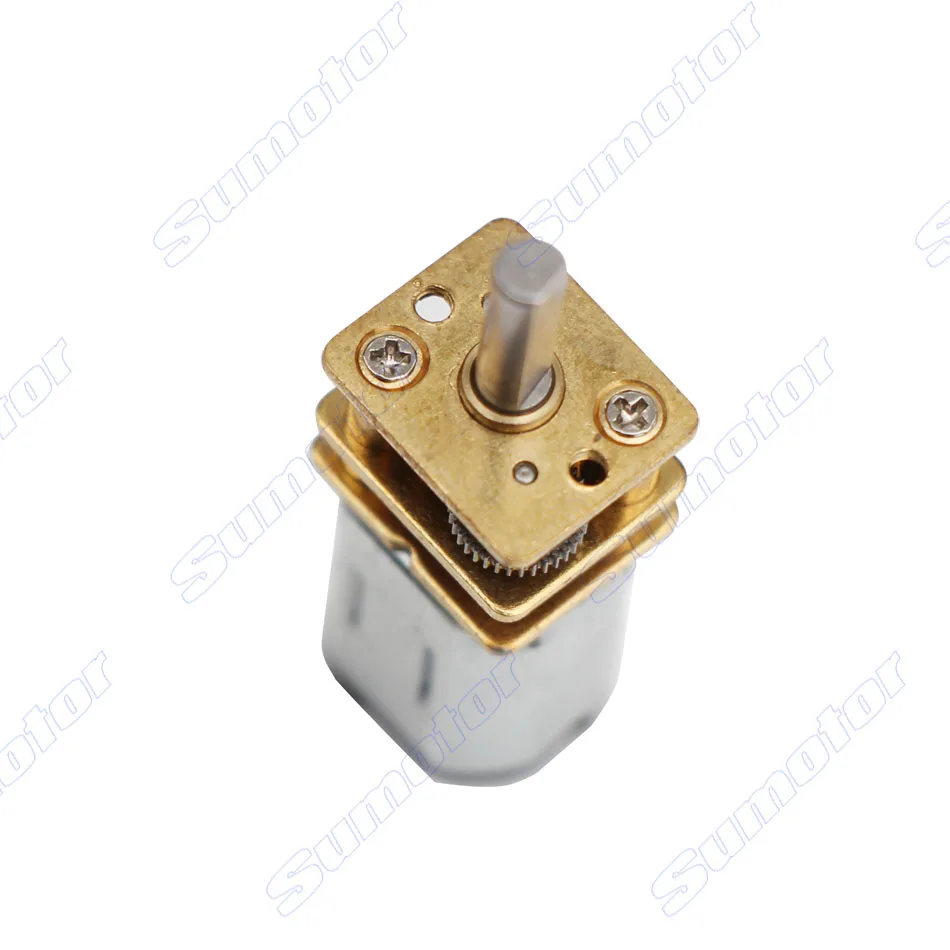 12GA N20 DC 3V 6V 12V 5-4000rpm small Metal Gear Motor for Remote RC smart car Robot model DIY engine Toys Electric door lock