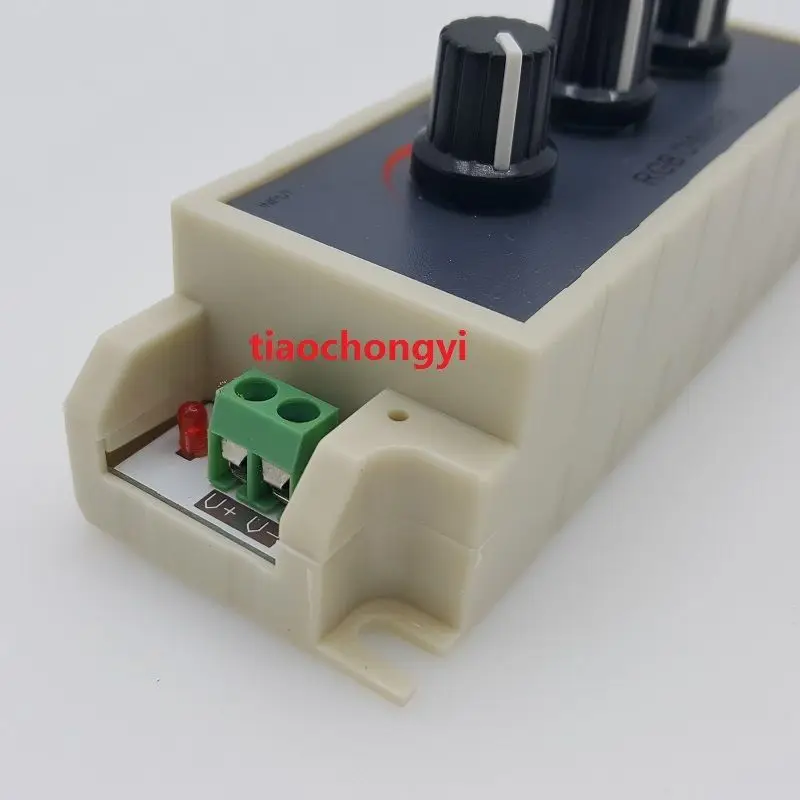 DC12-24V 3A rgb controller 3 channel RGB led dimmer controller for strip light