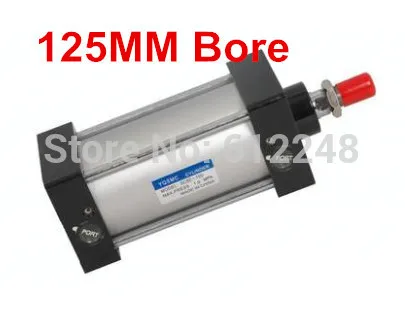 

Bore 125mm Stroke 400mm G1/2" Air Cylinder Pull Rod Double Action Pneumatic Cylinder Standard Cylinder SC125*400 125X400