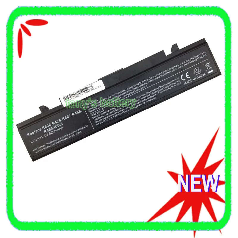 New Laptop Battery For Samsung NP-E3520 NT-E3415 R528 E3415 E3420 E3520 E251 E272 AA-PB9NC6W