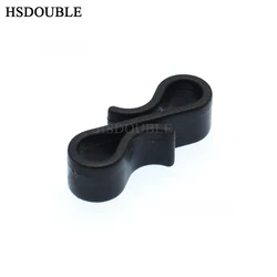 HSDOUBLE Black Plastic Buckle HardwareBelt Webbing Clip For Backpack Strap Tactical Bag Parts Accessories