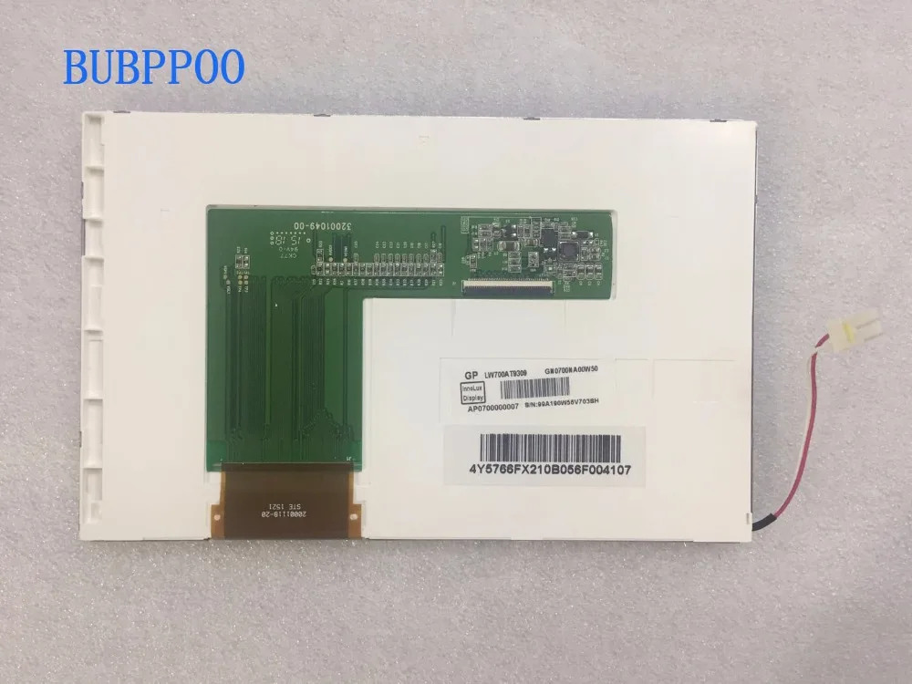 Bubppoo frete grátis original novo 7 "polegadas display industrial lw700at9309