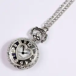 Silver Mini Carved Snowflake Pocket Watch With Quartz Classic Black And White Fashion Digital Inside A Ariety Of Styles