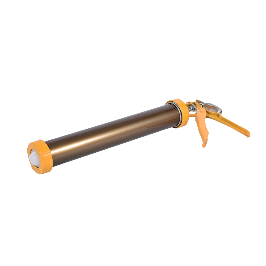 Dual-Sử Dụng Kết Cấu Hợp Kim Nhôm Kính Súng Bắn Keo + 2 Keo Dán Miệng + 2 Đẩy Món có Thể Lắp Đặt 590Ml/700G Mềm Súng Bán Chạy