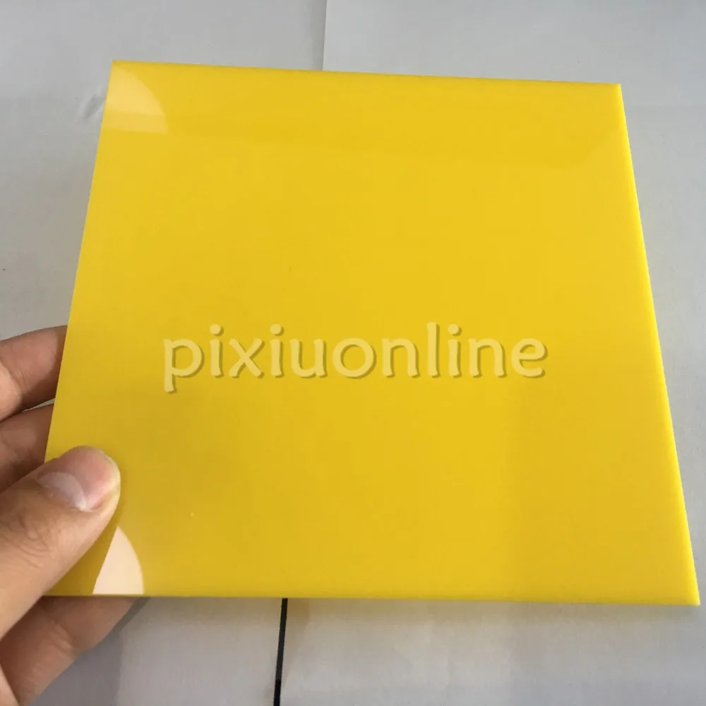 15*15*0.23cm J584 9Colors Colorful Opacitas Acrylic Plate Perspex Sheet Plastic Board DIY Model Dropshipping