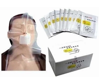 50pcs Disposable CPR training barrier disinfection mask/CPR Respira isolation membrane