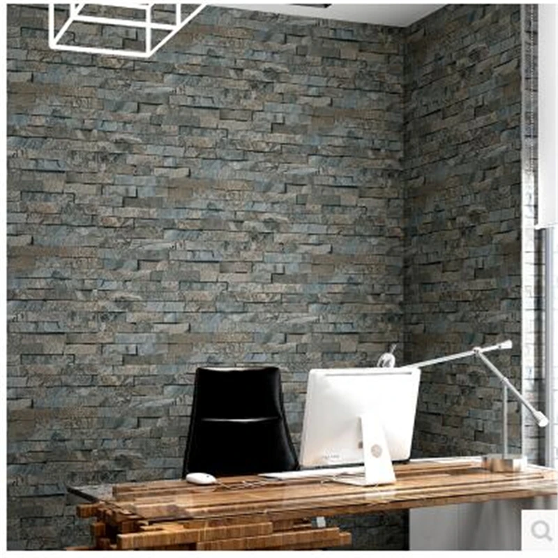 

beibehang retro brick wallpaper pattern perspective antique brick wall paper backdrop Cafe Hotel papel de parede para quarto 3