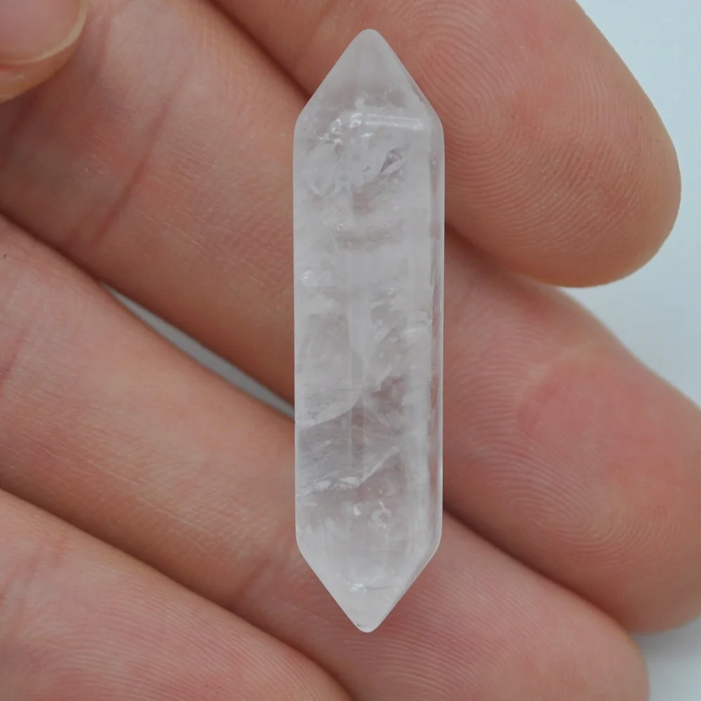 

35x8MM Clear Crystal Cabochon CAB Crystal Pillar Jewelry For Woman Gift Pendant Making (10 pcs/lot) H218