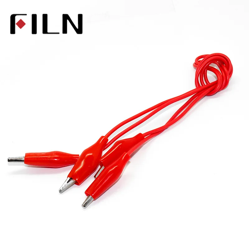 ใหม่ 12pcs คลิปจระเข้ 27 มม.จระเข้ไฟฟ้า Double Ended คลิปจระเข้ Roach คลิปจัมเปอร์ทดสอบ DIY Test Leads