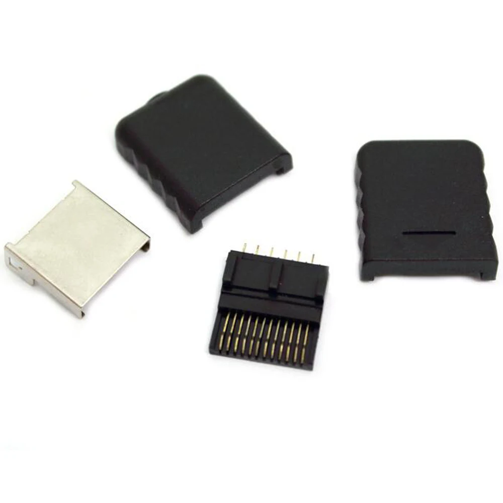 High quality a lot Connect Port Socket Interface Connector slot for PS2 AV cable