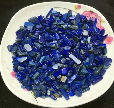 

1000G Natural crystal lapis lazuli broken stone material sanding shop aquarium stone