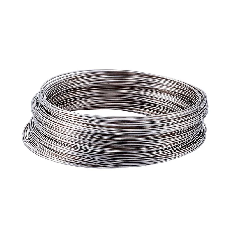 65mm Platinum Color Steel Memory Wire for Bracelets Necklace making DIY Jewelry Finding about 100 circles/unit F60