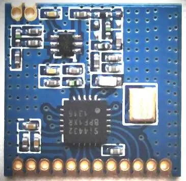 SI4432 Wireless Module  433M max open area 1800m small size