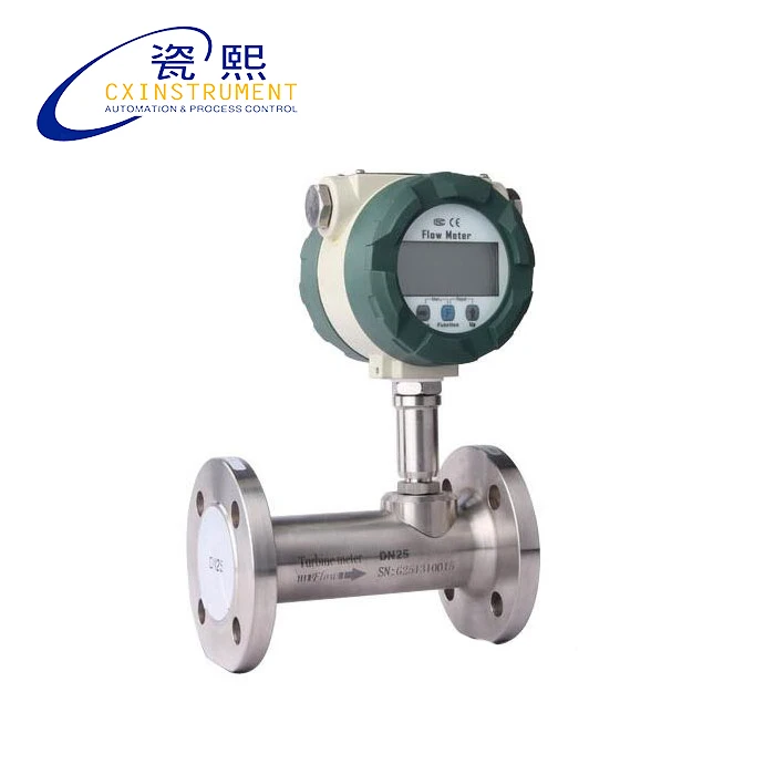 Electronic Air Flow Meter With 5~50 m3/h Measuring Range Stainless Steel Material Flange Connection Industrial Air Flow Meter