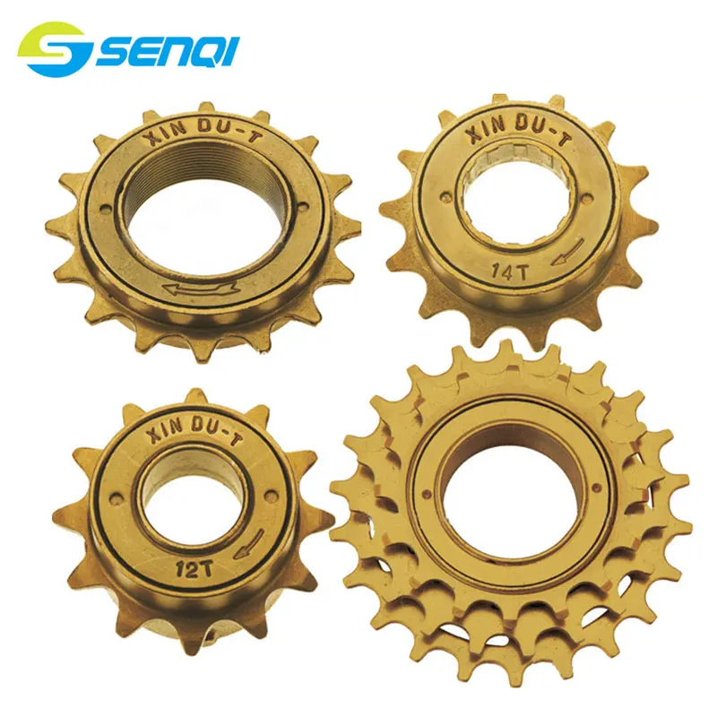 Single Speed Freewheel 12T/14T/16T Flywheel Sprocket Gear Three-speed Bicycle Freewheel Bicycle Accessories CZF005