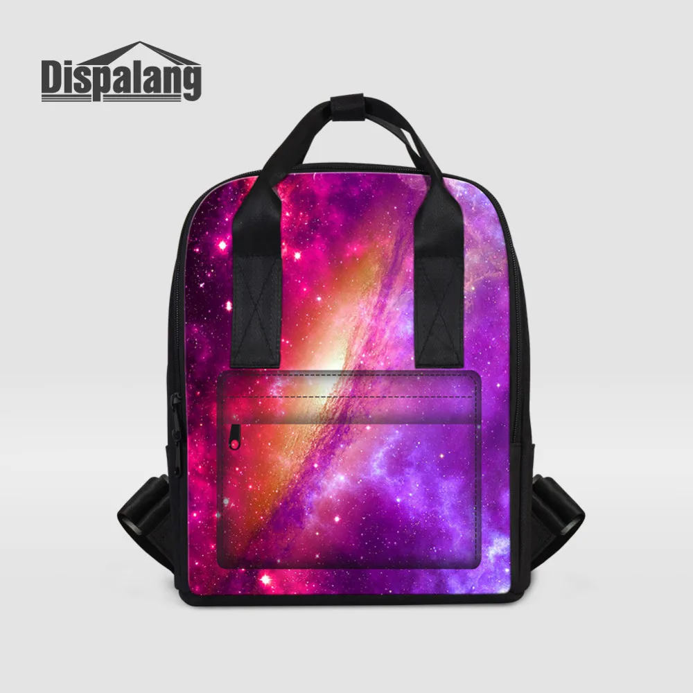 

Dispalang Women Backpacks Girls Laptop Backpack Universe Galaxy Female School Bags For Teenage Teen Schoolbag Mochila Feminina