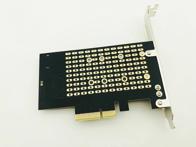 M.2 NVMe SSD NGFF TO PCIE X4 Adapter M Key B Key Dual Interface Card Support PCI Express 3.0 2230 2242 2260 2280 Size M2 SSD NEW