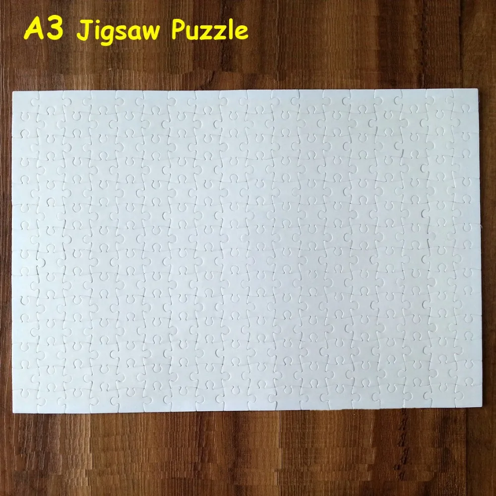 

A3 Sublimation Blank Puzzle DIY Craft Jigsaw Puzzle Trtansfer FREE SHIPPING