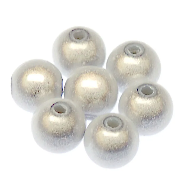 10MM Miracle Perles Magiques Acrylic Round Magic Pearl Spacer Loose Beads  For Jewelry Necklace Bracelet Making