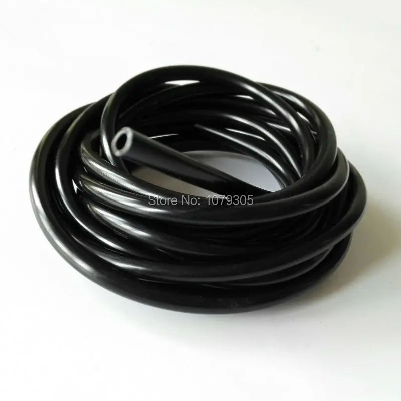 

Brush cutter fule tank spare parts black oil pipe fuel pipe inner dia 3.5mm 5 meter