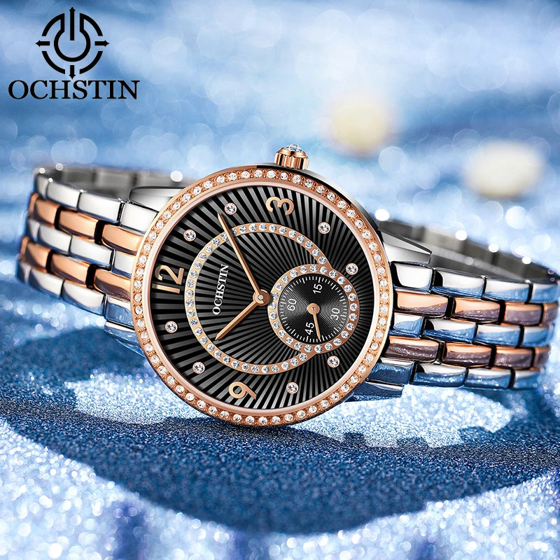 

2019 OCHSTIN Women Luxury Brand Watch Simple Quartz Lady Waterproof Wristwatch Female Fashion Casual Watches Clock reloj mujer