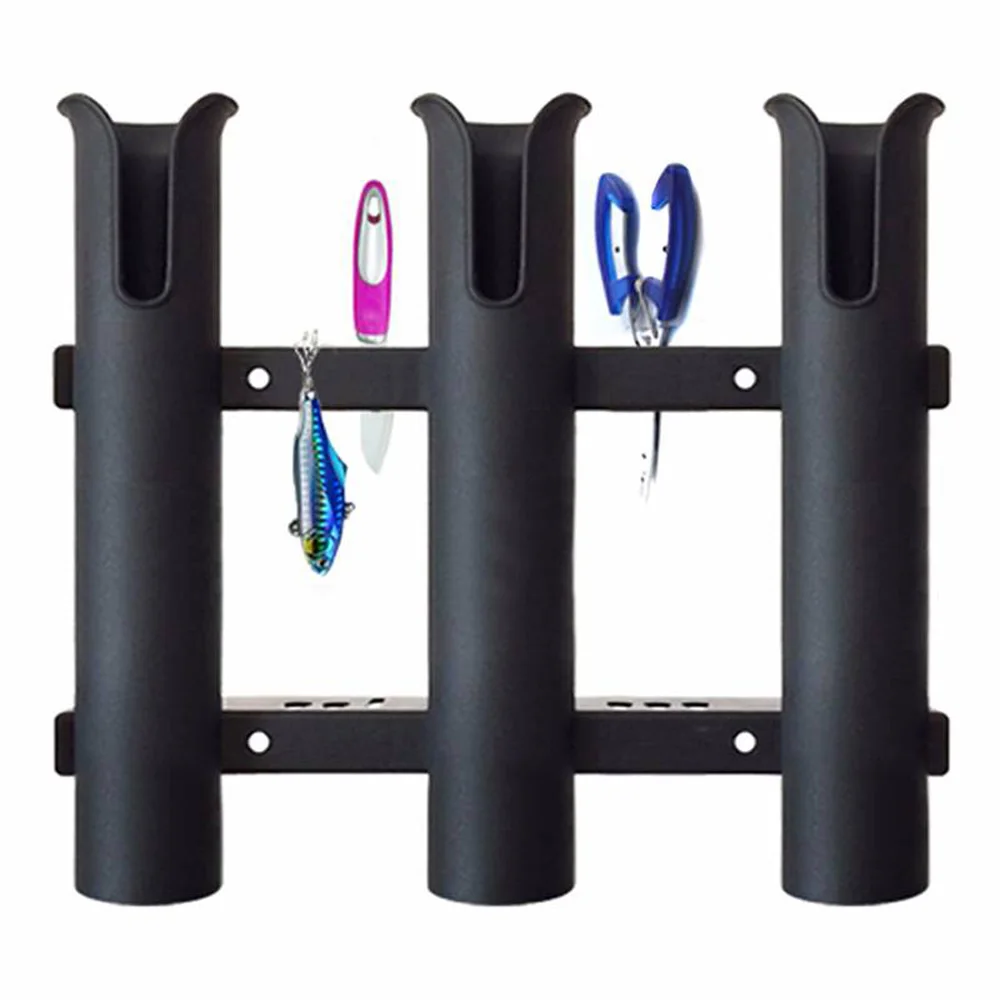 Tube Links Fishing Rod Holder Kayak Yacht Mounted Tube Socket Pole Bracket Stand Marine Fishing Box