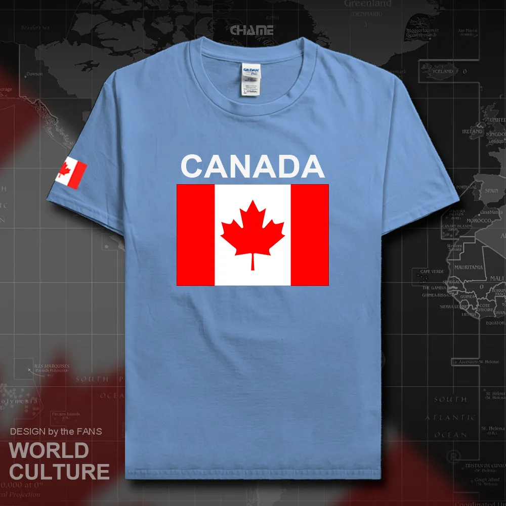 Canada Canadians t shirt men jerseys 2017 new t-shirts 100% cotton nation team fans sporting tops tees gyms clothing homme CA